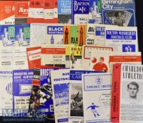 Selection of 1960s/70s Assorted Football Programmes from A-N such as 61/62 Barrow v Carlisle Utd^