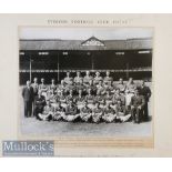 1947/8 Season Everton Mounted Team Photograph by Albert Marrion Photographers (Liverpool) Formerly