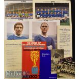 Selection of Everton Football Memorabilia to include AGM/Accounts 1948^ 1962^ 60/61 Handbook^ Typhoo
