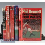 Selection of signed Rugby Books