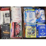 Large Selection of 1960s to Early 2000s Football Programmes many of which are Crystal Palace aways