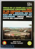 Rare 1984 European Cup Final Liverpool v AS Roma Football Programme Italian FA edition^ 120 pages^