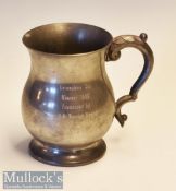 Lancashire Cup winners 1982 Bury FC Pewter Tankard engraved to the front^ measures 13cm h approx.