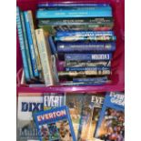 Collection of Various Everton Football Books^ Booklets etc to include A Complete Record^ Everton