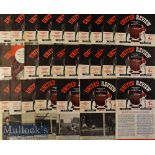 1961/62 Manchester United Home Football Programmes to include Nos 1-29^ condition varied A/G