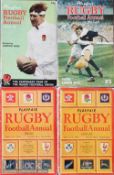 Quartet of Playfair Rugby Annuals (4): Issues of this popular compact annual for 1959-60^ 1962-63^