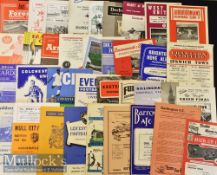 Selection of late 1950s Assorted Football Programmes including 56/57 Chesterfield v Workington^