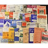 Selection of late 1950s Assorted Football Programmes including 56/57 Chesterfield v Workington^