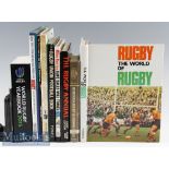 Rugby Book Collection^ Yearbooks^ Annuals etc (12): Hardback ex-lib Rothman’s Annual 1982-3; big