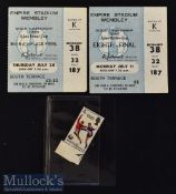 1966 World Cup Football Tickets date Eighth Final 11 July^ and 3rd & 4th Place 28 July plus World