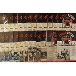 1950/51 Manchester United Home Football Programmes consisting of Nos 1^ 3^ 4^ 6^ 7^ 8(x2)^ 9^ 10^