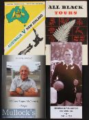 Scarce Special New Zealand Rugby Bundle (4): Attractive 80pp New Zealand All Blacks Tours 1905-