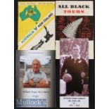 Scarce Special New Zealand Rugby Bundle (4): Attractive 80pp New Zealand All Blacks Tours 1905-