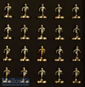 Set of 2007/08 Manchester United ‘Treble’ Season Official Presentation Miniature Metal Figurines
