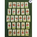 1995 RWC Wales Rugby Squad Cards: The Daily Telegraph series of cigarette card-style caricatures