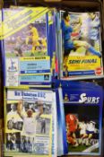 Collection of 1980/81-88/89 Tottenham Hotspur Home and Away Football Programmes incomplete^