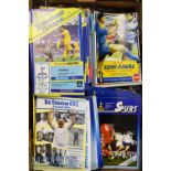 Collection of 1980/81-88/89 Tottenham Hotspur Home and Away Football Programmes incomplete^