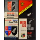 1966 British Lions to New Zealand full set of Rugby Test Programmes (4): Great collection of the