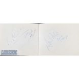 Everton Autograph Book containing a varied selection of signatures such as Paul Madeley^ Eddie Gray^