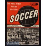 Rare Soccer Federation Everton Tour of Australia 1964 Everton v Australia 2nd Test Football