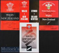 1963-1989 Wales v New Zealand Rugby Programmes (4): The Cardiff issues for 1963^ 1978^ 1980 and