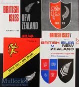 1966 British Lions Test Rugby Programmes in New Zealand (4): All four issues from the series won 4-0