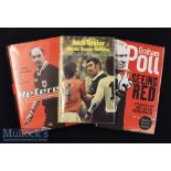2x Referee Signed Football Books to include Graham Poll^ Seeing Red^ David Elleray Referee and