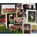 Selection of Signed Football Photographs to include Charlton Athletic 200 Team^ Kinsella^