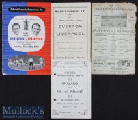 3x 1949/50 Everton v Liverpool football programmes to include 19 Apr 1950 Everton v Liverpool at