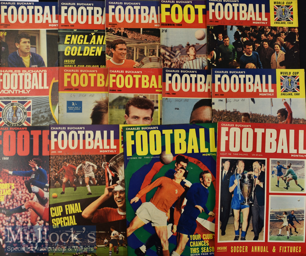Selection of Charles Buchan’s Football Monthly Magazines 1963-70 appears complete (#96) 2x Boxes - Image 2 of 2