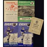 1961/62 Everton Football Programmes to include (H) v Liverpool (FA Senior Cup) (Liverpool Floodlight