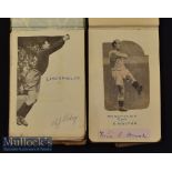 Selection of Interesting 1935/36 Football Autographs to include Stanley Matthews (Stoke City)^