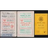 1953 Wales Five Nations Rugby Programmes (3): England were to be the Champions. Issues v England & v