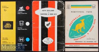 Rugby Tourists Programmes in Wales 1950s & 60s (3): A second set of South Africa (1960) and