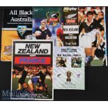 1986-2005 New Zealand Home etc Test Rugby Programmes (5): v France (Christchurch^ 1986)^