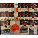 1958/59 Manchester United Home Football Programmes to include Nos 1-24^ condition varied A/G^ some