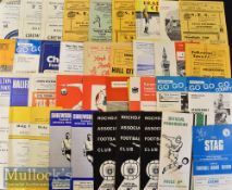 Selection of 1960s Crewe Alexandra Away Football programmes to include 59/60 Oldham Athletic^