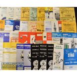 Selection of 1960s Crewe Alexandra Away Football programmes to include 59/60 Oldham Athletic^