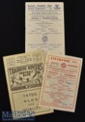 1956/57 (Liverpool Senior Cup) Everton v Tranmere Rovers Football Programmes includes Semi-Final and