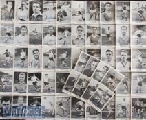 ABC Footballers 1961 Cards with plain backs and facsimile signatures missing 13^ 34^ 38^ 41 and