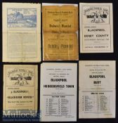 Scarce 1928/29 Dulwich Hamlet v Tufnell Park Football Programme date 24 Nov (poor)^ together with