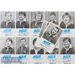 1980 South African Rugby Trade Card Ads for Milk (12): A dozen from this hard-to-get set of at least