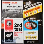 1977 British Lions Rugby Test Programmes (4): All four issues from the 3-1 Lions’ series defeat in