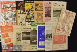 Selection of 50s/60s Scottish Football Programmes to include 54 East Fife v Motherwell (SLC)^ 54/