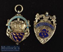 1904/5 and 1907/08 Mid Sussex Football League silver presentation medals engraved C. Hammond Three