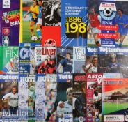 Selection of Football Programmes to include 77 FA Cup Final^ 96 Coca Cola Cup Final^ 95 Sweden v