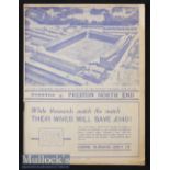 1938/9 Everton v Preston North End Football Programme dated 15th April in excellent condition^ no