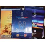 Modern European Final Football Programmes 85 in total in excellent condition with some