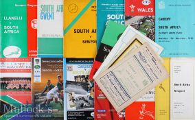 1951-2000 South Africa in Wales Rugby Programmes (16): From five Springbok visits^ the issues from