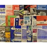 1964/65 Everton Home and Away Football Programmes to include (H) 21x League and 2x FAC^ plus (A) 21x